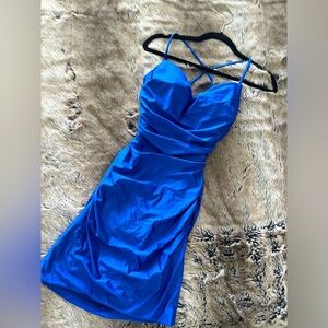La Femme Royal Blue Dress - NWT